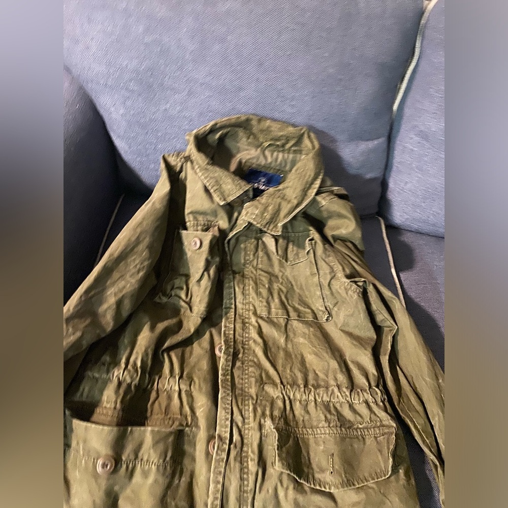 Green old navy jacket